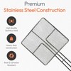 Cuisine Ready Wire Mesh Strainer with Long Handle | 2-Pack