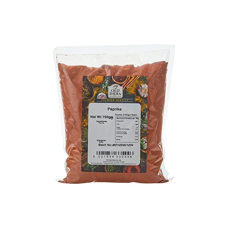 Old India Paprika 750 g