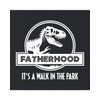 Go All Out XX-Large Black Mens Fatherhood It's A Walk