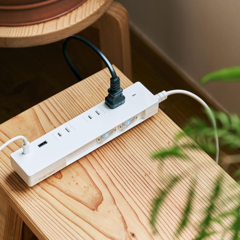 Fargo Design USB TYPE-A TYPE-C PD30W Power Strip with Individual