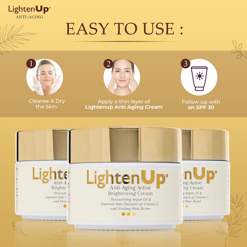 LightenUp Anti-Ageing Active Brightening Cream 100 ml