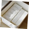 Zerodeko Drawer Storage Box Set Plastic with Labels Organizers and