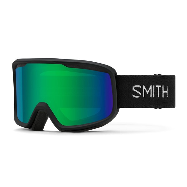 Smith Frontier Snow Goggle - Black | Green Sol-X Mirror