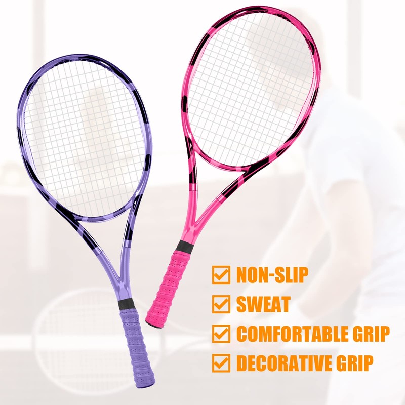 Flintronic Racquet Grips, 6 Pack Super Absorbent Badminton & Tennis