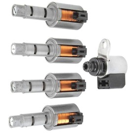 WFLNHB JF015E RE0F11A Transmission Solenoids Kit Replacement for Nissan Sentra Tiida Versa Suzuki Swift 2012-2015
