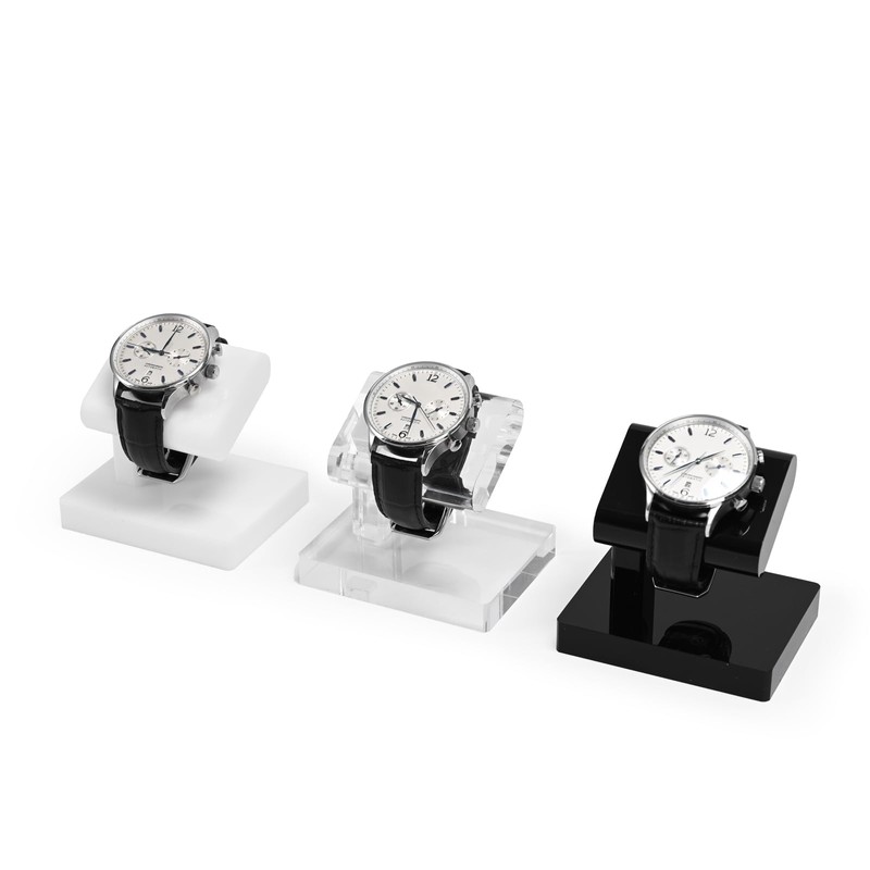 Oirlv YJ12601 Watch Stand, Acrylic, Removable, Portable, Mini Display, Storage,