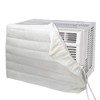 Luxiv Indoor Air Conditioner Cover, White Window Unit Protection Anti-Rust
