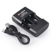 Soshine CR2 RCR123A Battery Charger for RCR123 16340 CR2 15270