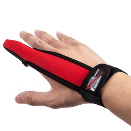 Orludo Fishing Gear Finger Protector < Finger Protector for Full Casts / Allows for Smooth Casting Without Damaging The Feeling of Grabbing Line/ Ideal for Casting and Casting Single Finger Sack