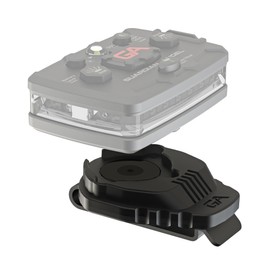 Guardian Angel Flashlight Universal Clip Mount Accessory – Magnetic Mount with Screw-in Feature – Steel Clip Attachment, Rubber Backing for Grip – for Belts, Molle, Fire Helmets, Dog Collars, Hats