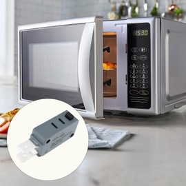 eMagTech 1Pc Microwave Oven Door Switch V15T16-CZ200 Compatible with Honeywell WPW10330566 W10330566 W10217468 16A 250V 1/2hp
