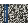 styleBREAKER 01017082 Women's Scarf with Leo Pattern, Coloured Stripes and