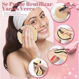 Set de Brochas para Maquillaje 36 piezas Profesional, Estuche, Blanco | Maquillar Ojos y Mejillas, Brochas Faciales, Con Esponja Multifuncional y Cepi