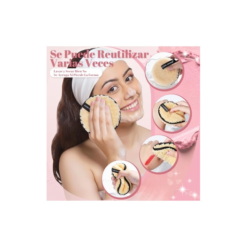 Set de Brochas para Maquillaje 36 piezas Profesional, Estuche, Blanco