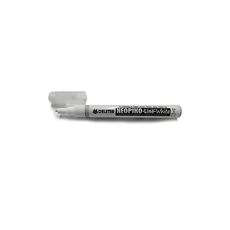 Deleter Neopiko Line White 0.5mm Liner Pen