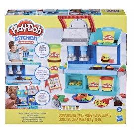 Hasbro Play-Doh Busy Chefs Restaurant Playset Toy New With Box