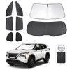 TINGLU Window Shades for Nissan Rogue 2021-2024 2025(NOT for Rogue