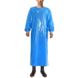 SUJAN Low temperature resistant long-sleeved apron food aquatic TPU waterproof oil-proof long sleeves slaughter house Gown