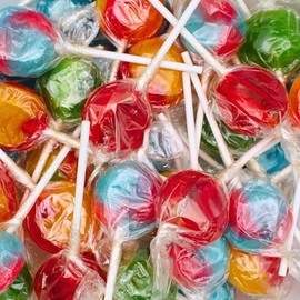 Dobsons Random Mixed Flavour Mega Lollies 475g Sweet Jar