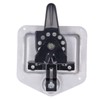 Trailer Door Latch T Handle with 2‑Key Stainless Steel Chrome