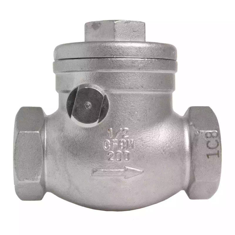 DuraChoice 1/2" Stainless Steel (316) Swing Check Valve - 200WOG