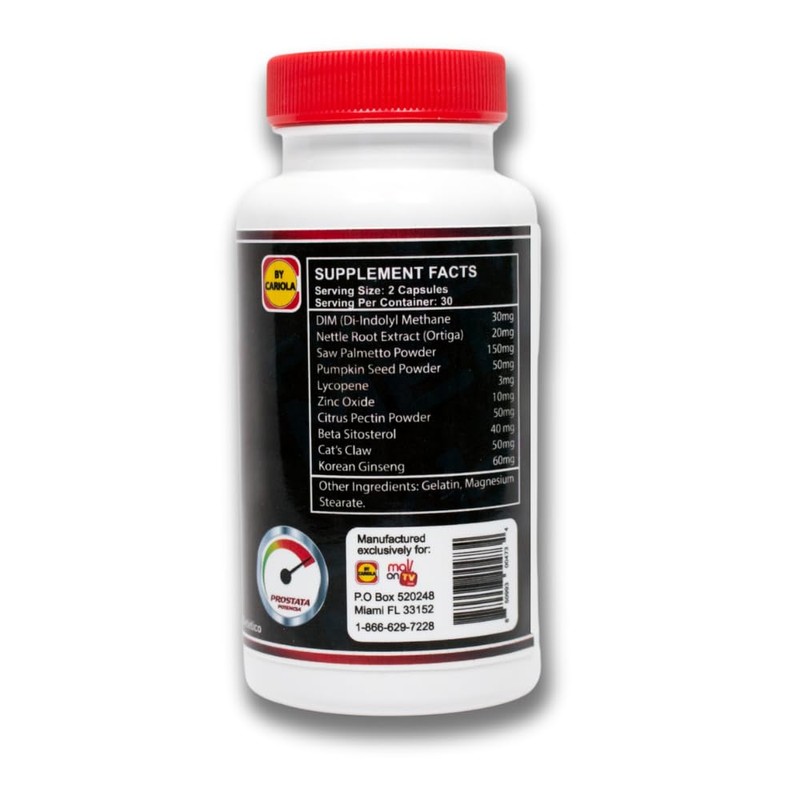 PROSTMEN Prostate Supplement Capsules - Prostate Support - Urinary Frequency