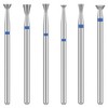 Set of 6 Tungsten Carbide Nail Cutter Attachments, Nail Cutter