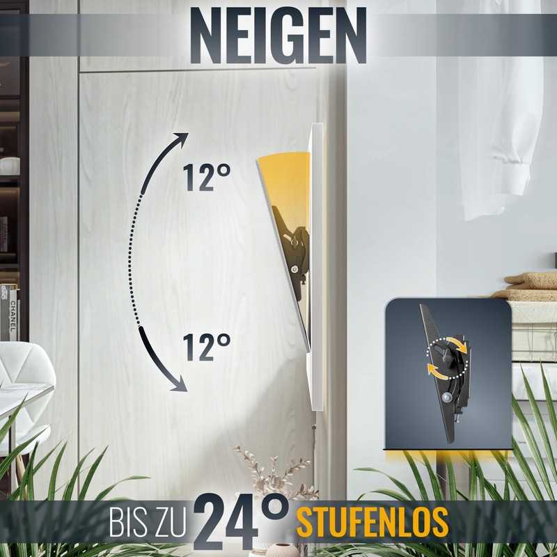 RICOO TV Wall Mount R09 R07 N2122 R17 N2364 Black
