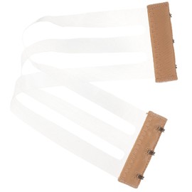 KESYOO Good extension bra wild back clip Extender extension buckle girl plastic polyester extend elasticity Transparent hook bra strap summer invisible extension belt Bras