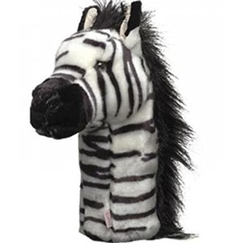 Daphne's Novely Headcover - Zebra, Black and White