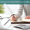 Cuaderno De Cuero Vintage Con Pluma