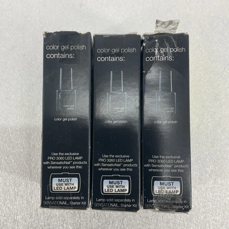 SensatioNail 3 PACK SensatioNail Color Gel Polish 71595 ESPRESSO BEAN