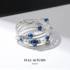Pulsera de cuentas para mujer, pulsera de plata para mujer,