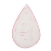 5pcs 6403 Curve Ruler Set Multifunctional Plastic Curve Pattern Ruler