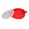 Large Microwave Popcorn Popper with Lid Handle BPA Free Foldable