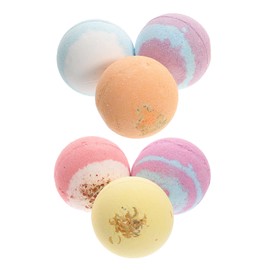 GLEAVI 6pcs Essential Oil Bath Skin-friendly Travel Bathing for Relaxation and Soothing Shower for Women and Men