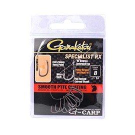 Gamakatsu G 185033800 Carp Hook Size 8 Carp Specialist RX Carp Hook