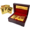FREE SHIP DEAL Luxury 24K Gold Foil Poker Playing Cards