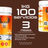 Aminoácidos Bcaas 1kg Fenix Protein 100 Servicios Sabores