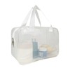 Clear makeup bag | Water Resistant PVC hanging Toiletry Pouch
