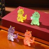 Cabilock Mini Dragon Garden Layout Decors 4pcs Dragon Figurine Decorative