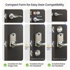 Veise VE019 Fingerprint Smart Lever Lock - APP Control, Keypad
