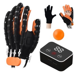 Rehabilitation Robot Gloves for Stroke Finger Recovery Left