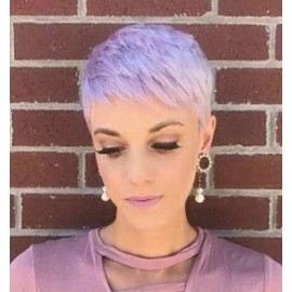 BeiSDWig Synthetic Short Wigs for Black Women Short Pixie Cut Wig Women Wigs Natural Short Hair (X-1077)