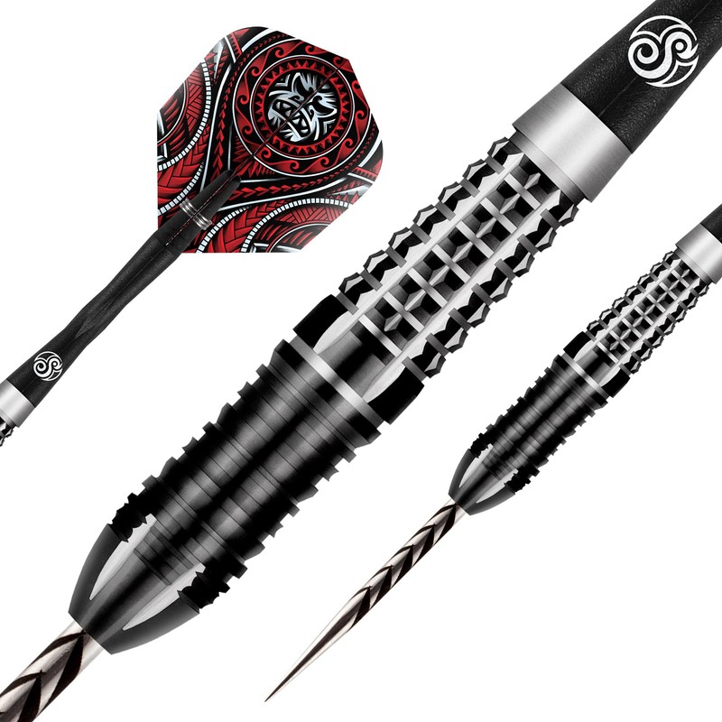 Shot! Tribal Weapon Savage 90% Tungsten Barrels Steel Tip Darts