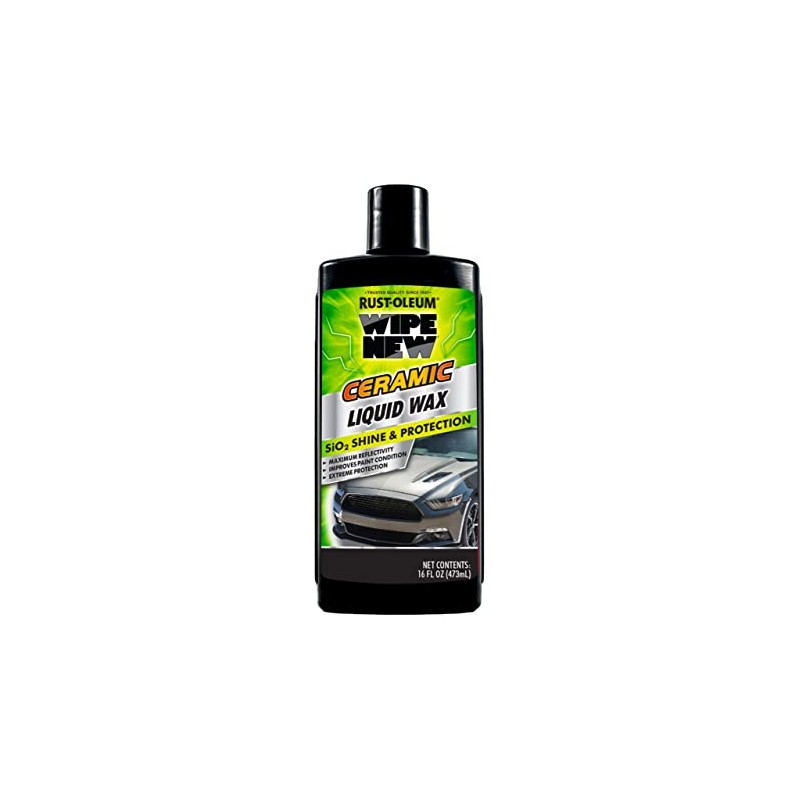 Wipe New Rust-Oleum 381385 Ceramic Liquid Wax, 16 oz