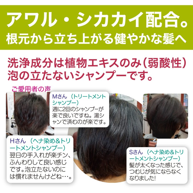 Indian Herbal Treatment Shampoo Natural Herbs Wash Awal Shikakai No