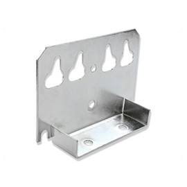 Mprofi MT® Set of 2 Bed Connectors - Bed Fitting Fitting - Height Adjustable for Centre Beam and Slatted Frame Holders - Bed Fittings - Centre Bar Connector - Bed Angle Galvanised Steel KR/1