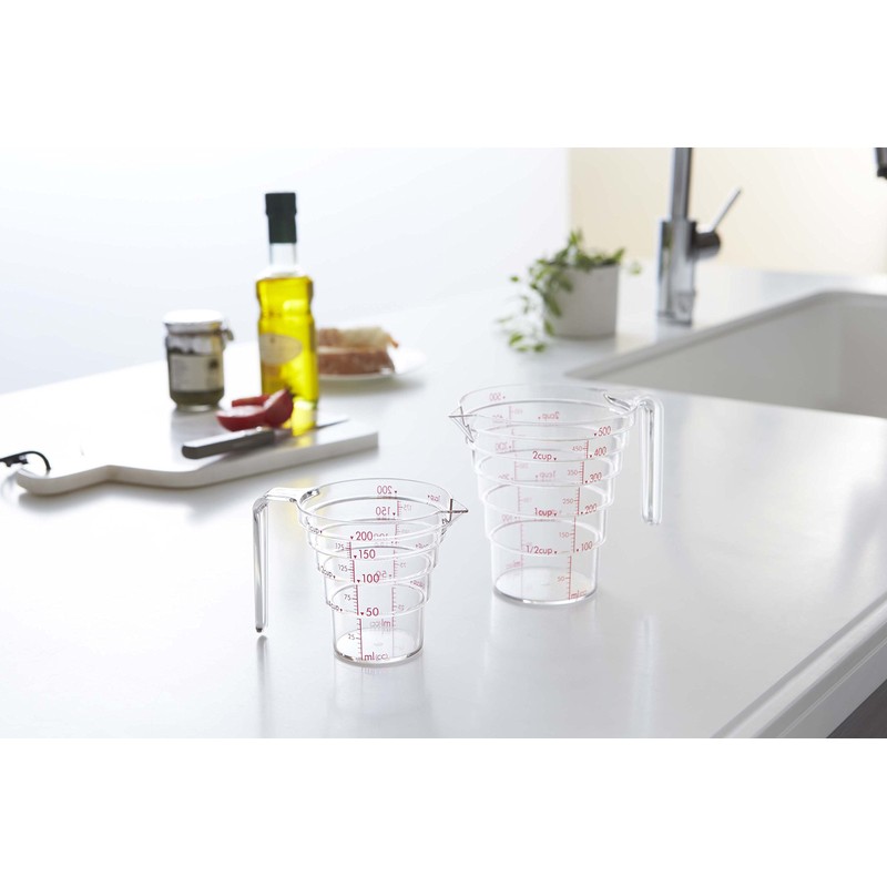 Yamazaki Industries 2698 Tiered Measuring Cup, 16.9 fl oz (500