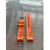 OMEGA 20mm ORANGE Vulcanized Caoutchouc rubber Racing Omega GMT